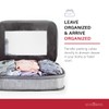 LeanTravel Premium Compression Packing Cubes for Travel - Suitcase Organizer