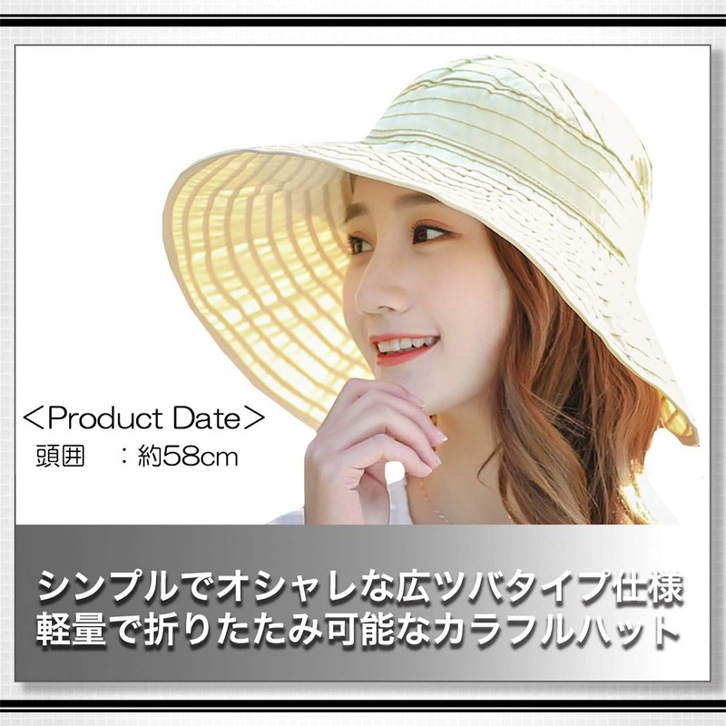 White Fang CA132 Women's Visor, Hat, Celebrity, Folding, Wide Brim,