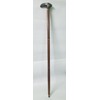 Precious Craft/Wooden Walking Stick with Rabbit Metal Handle Knob for