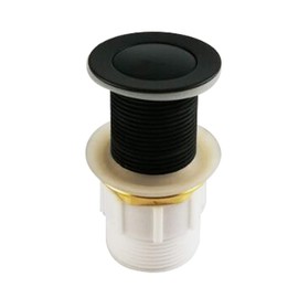 Brass Basin 32mm 40mm Pop Up Waste No Overflow Matt black Vanity Plug Drain Bathroom Accessory