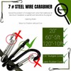 CanKing Camouflage Bungee Cords with Carabiner 20" Camo Elastic Ropes