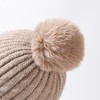 Spevert Womens Pom Beanie Hat Scarf,Cute Winter Ski Hat, Winter