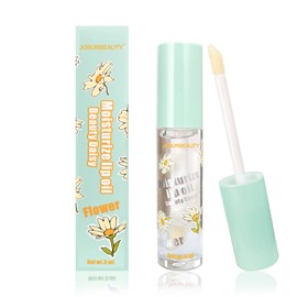 JOSURBEAUTY Hydrating Lip oil for women - clear lip gloss oil, Plumping Lip Oil for Dry Lip and Lip Care, Non-Sticky Long Lasting Lip Oil Gloss, Shiny and Moisturizing Transparent Lip Oil Gloss