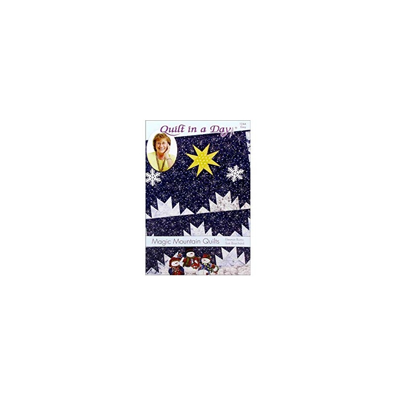 Quilt in a Day Magic Mountain Quilts Ptrn, Multi