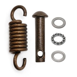 EATAKWARD Hammock Chair Spring Pin Plug Hardware Egg Hammock Chair Ultimate Hanging Kit 500lbs Hammock Chair Hanging kit for Hanging Basket Chairs Hammock and Porch Swings Brown