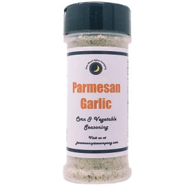 Premium | PARMESAN GARLIC Corn on the Cob & Vegetable Seasoning | Large Shaker | Fat Free | Saturated Fat Free | Cholesterol Free | Sugar Free