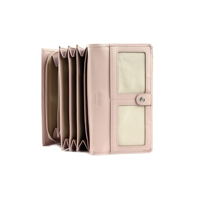 Picard Bingo Leather Wallet 18 cm, Rosequì., Elegant