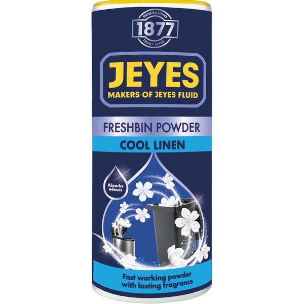 Jeyes Freshbin Powder (550g) – Fast-Acting Odour Neutraliser with Cool