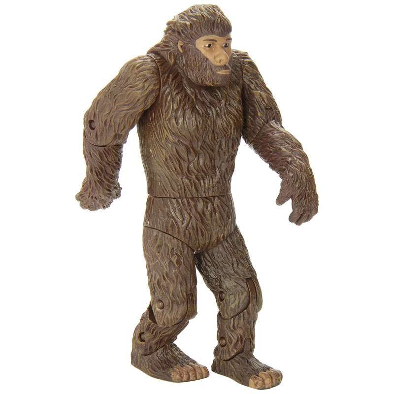 Archie Mcphee Bigfoot Action Figure Brown, Standard