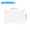 PATIKIL Soft Felt Sheets Glitter Fiber Craft Sheets White 11.8