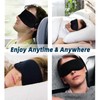 CCAIPU 100% Blackout Sleep Mask, 3D Ultra Soft Eye Mask