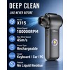 Compressed Air Duster 180000RPM – Super Power Cordless Electric Air