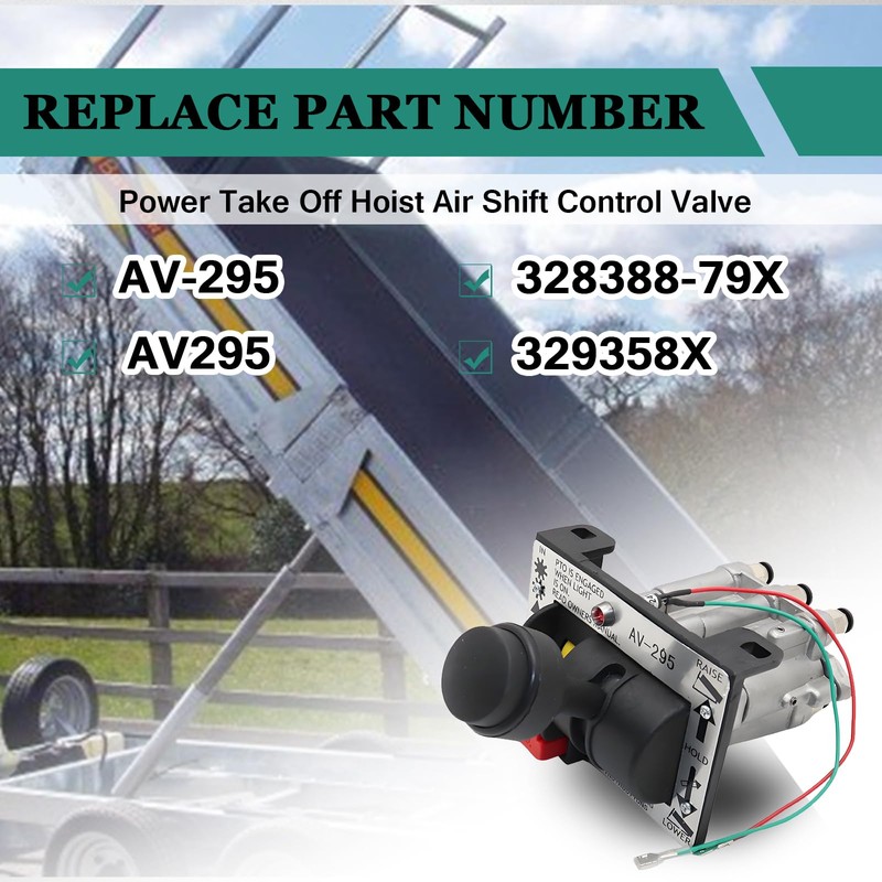 K90 Power Take Off PTO Hoist Air Shift Control Valve