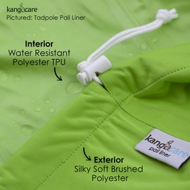 Kanga Care Seam Sealed Drawstring Reusable Diaper Pail Liner Large Barrel Shape 26" height x 51" top x 33" base | Dusk