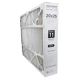 Clean Comfort AMP-11-2025-45-20" x 25" x 4.5" Media Air Filter, MERV 11