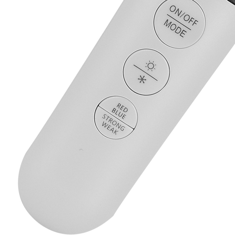Hot Cold Face Massager Handheld Facial Vibration Massager Red Blue