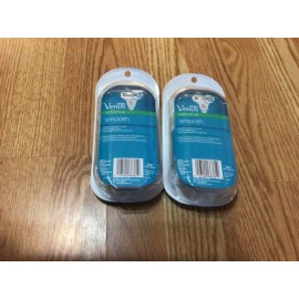 Gillette 2 Gillette Venus Sensitive Smooth Women’s Razor -1 Handle and 2 Cartridges