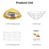 Roodike Hanging Chicken Coop Heater, 300W 2 Heating Levels Premium