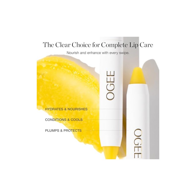 Ogee Sculpted Lip Oil â€" Organic & Natural Lip Primer,