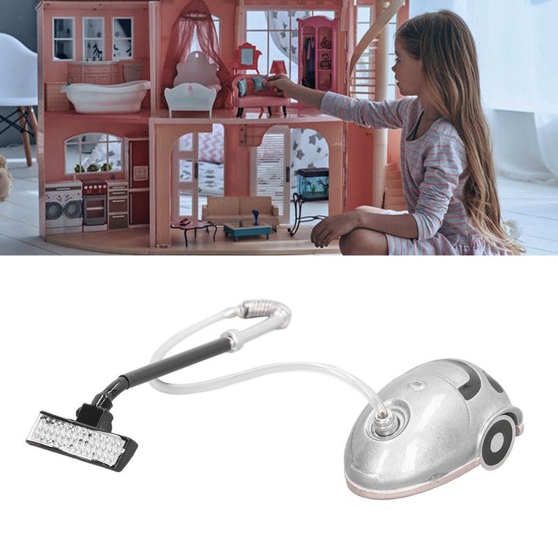 1:12 Dollhouse Vacuum Cleaner Miniature Vacuum Cleaner Model Home Appliance