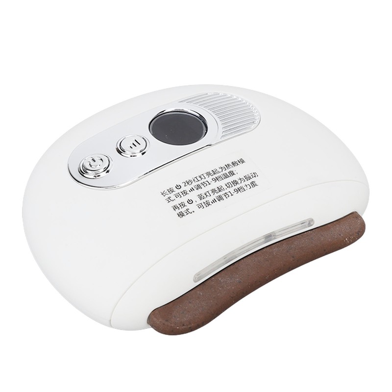 Facial Gua Sha Tool Rechargeable Portable Electric Hot Compress Vibration