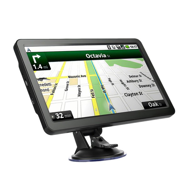 Brynest 9Inch Sat Nav, HD Touch Screen GPS Navigation for