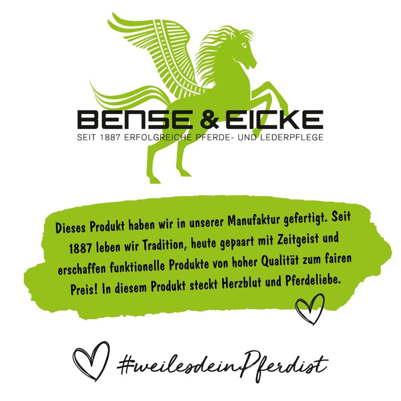 Bense & Eicke Strisce morbide per cavalli in plastica speciale,