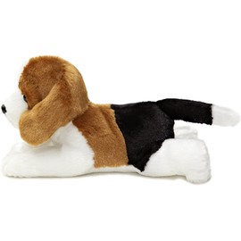 Aurora - Mini Flopsie - 8" Homer (Beagle), Brown/White/Black