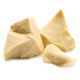 Manteca de Cacao Shuuba Orgánica Natural, sin Desodorizar, con Propiedades Antioxidantes, Ideal para Cosmética y Repostería 250 gr, 500 gr y 1 kg (1 kg)