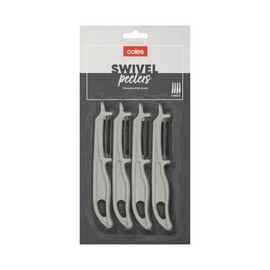 Coles Swivel Peelers 4 Pack