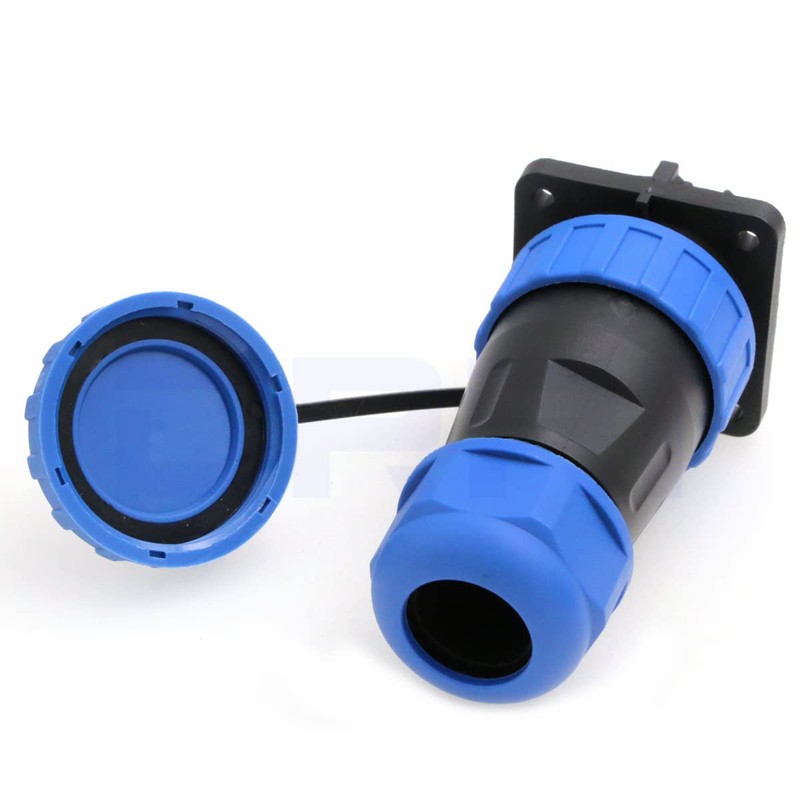 DRRI TY28 Back Nut 4-Pin No Soldering Screw Connection IP68