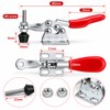GH-201A Horizontal Toggle Clamps for Woodworking – U-Shaped Bar Quick-Release