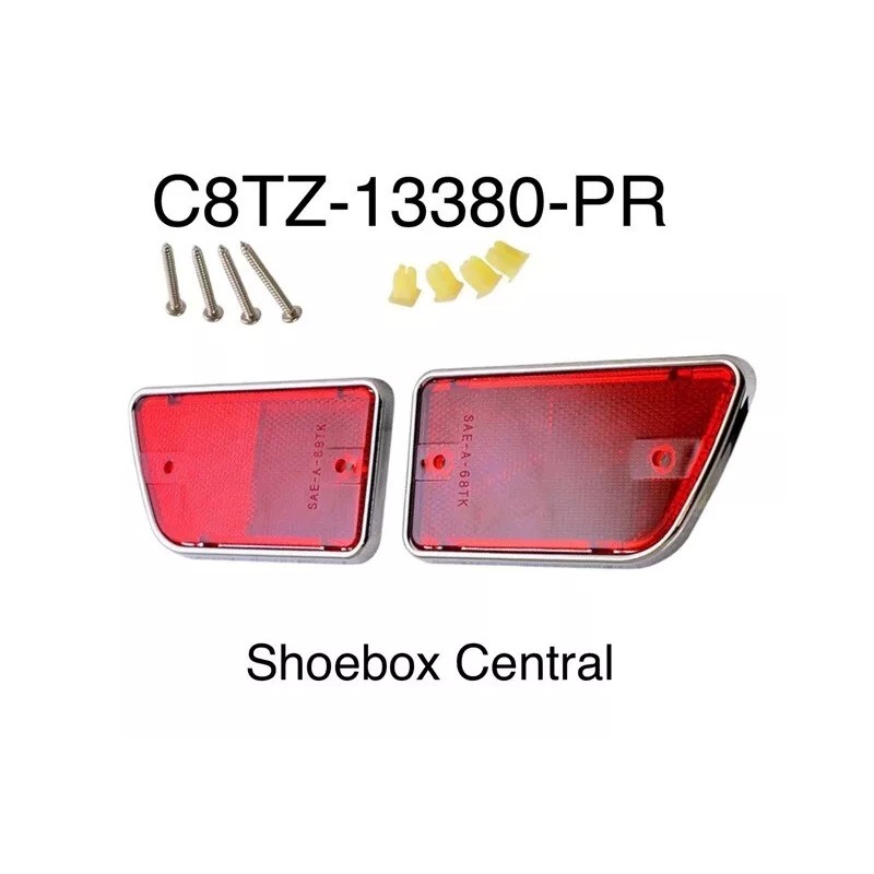 Carpenter 1968 - 1969 Ford Pickup Truck Bed Side Reflector