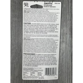 Loctite 37463 - Loctite RTV Clear Silicone Adhesive Sealant Waterproof (A12B)