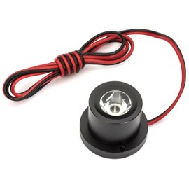 Oznium High Intensity LED Spotlight (Black Housing, Blue LED)