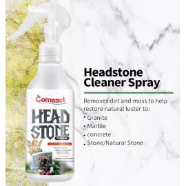 comeast NEW Headstone Cleaner Marker Cemetery Gravestone Tombstone Cleaner Solution