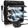 Criditpid 14 Inch Shutter Exhaust Fan with Speed Controller Switch,