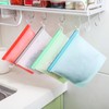 Reusable Silicone Food Storage Bags, WINDSIUUU 100% Silicone Food Grade