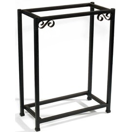 Caitec TitanEze Double Aquarium Stand, 2 Stands in 1, Upper & Lower Levels, Birds, Fish, Small Animals, 20 Gallon Long/29 Gallon, 32.5" W x 32" H x 13" D