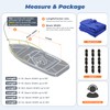 Boat Cover with Motor Cover, 1400D Center Reinforced, 14'-16'