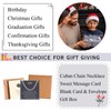KORAS Son Gifts, Cuban Chain Necklace Boys Gifts for Son