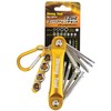 Ichinen Access Strong Tool Screwdriver 12-in-1 Compact Wrench Set Socket