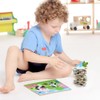 Wooden Puzzle Toy, 64-Piece Puzzle Made of Wood, Four Levels