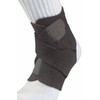 Mueller Adjustable Ankle Support, Black, One Size