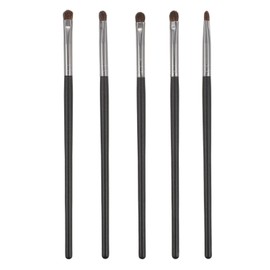 Healeved 5pcs Eyeshadow Makeup Brush Practical and Portable Eye Makeup Tool for Home Use Fine Workmanship Safe Material Lightweight Design and Beginners