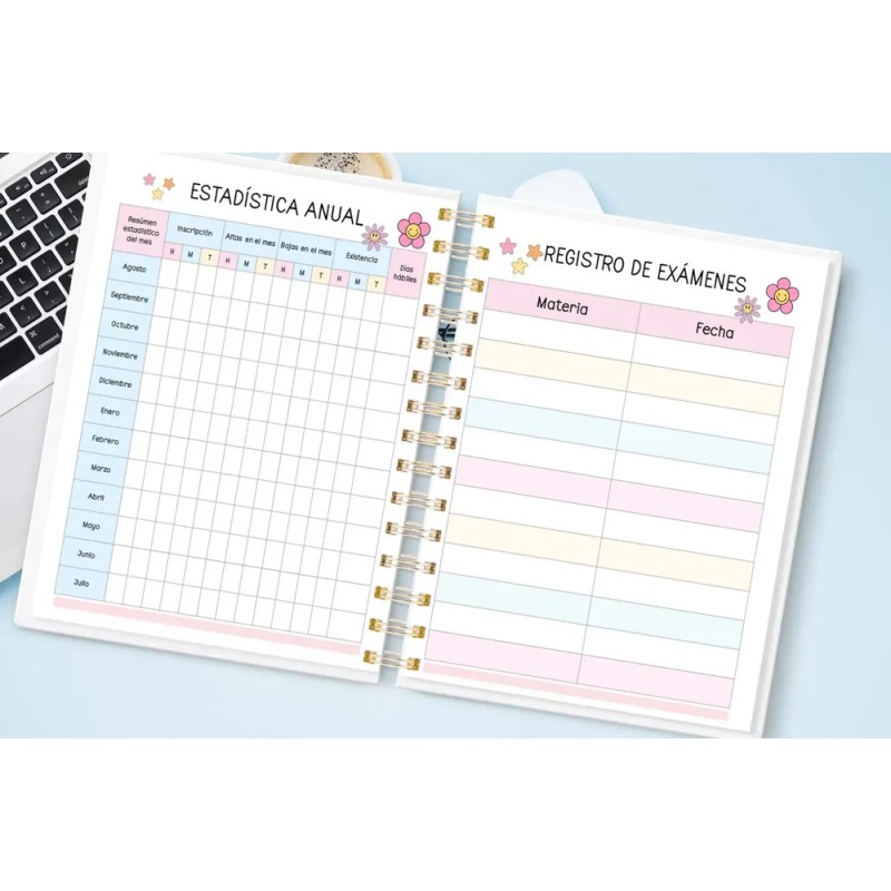 Agenda Escolar Maestra Groovy 25-26 Fechada