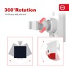 Solar Sound & Strobe Light Alarm with Motion Detector and