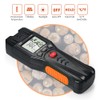 FUYI Digital Damp Meter Detector Wood Moisture Meter Wood Moisture