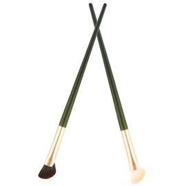 FOMIYES 2pcs Nose Contour Brush for Women Face Sculpting Makeup Tools Highlighter Makeup Brush