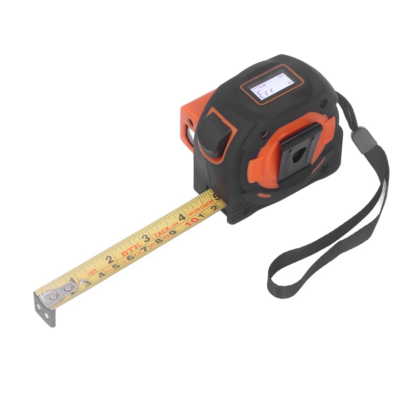 Laser Tape Measure 2 in 1 Digital Measurement Tool Distance